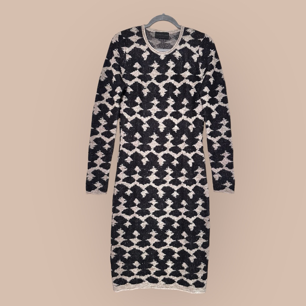Derek Lam Sweater Cashmere & Silk Sweater Dress, Size Large